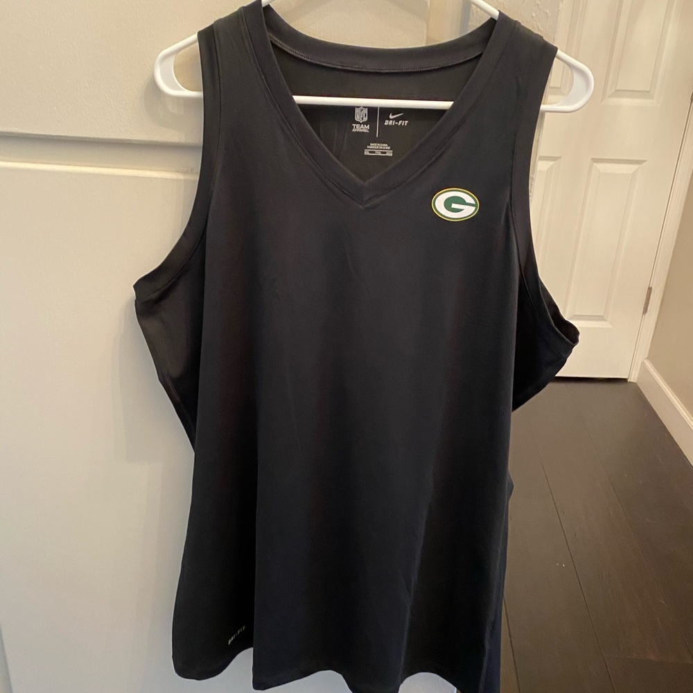 NFL NIKE COLLAB GREEN BAY PACKERS DRIFIT TANK TOP